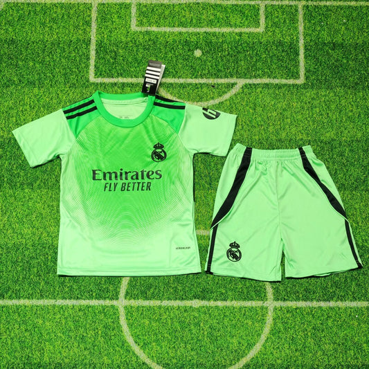 Real Madrid Goalkeeper 2026 Green Kid Version