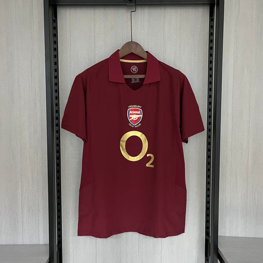 Arsenal 2005/06 Home Kit Retro