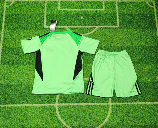 Real Madrid Goalkeeper 2026 Green Kid Version