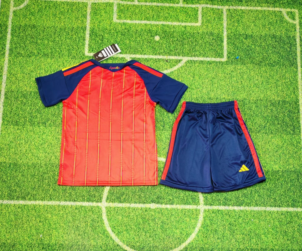 Spain World Cup 2026 Home Kid Version