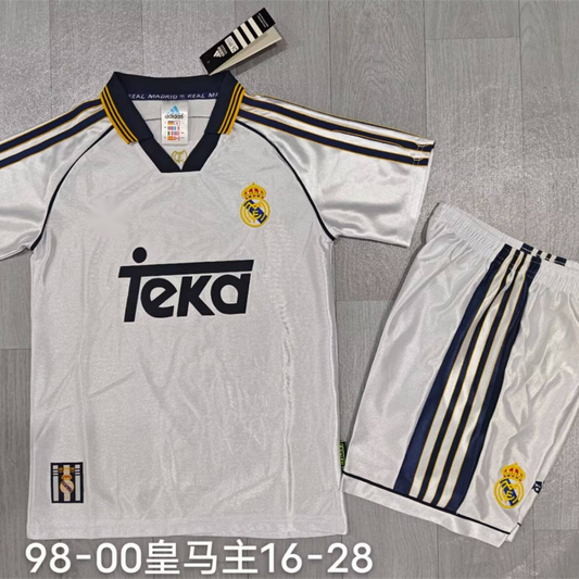 Real Madrid 1998 Home Kid Version